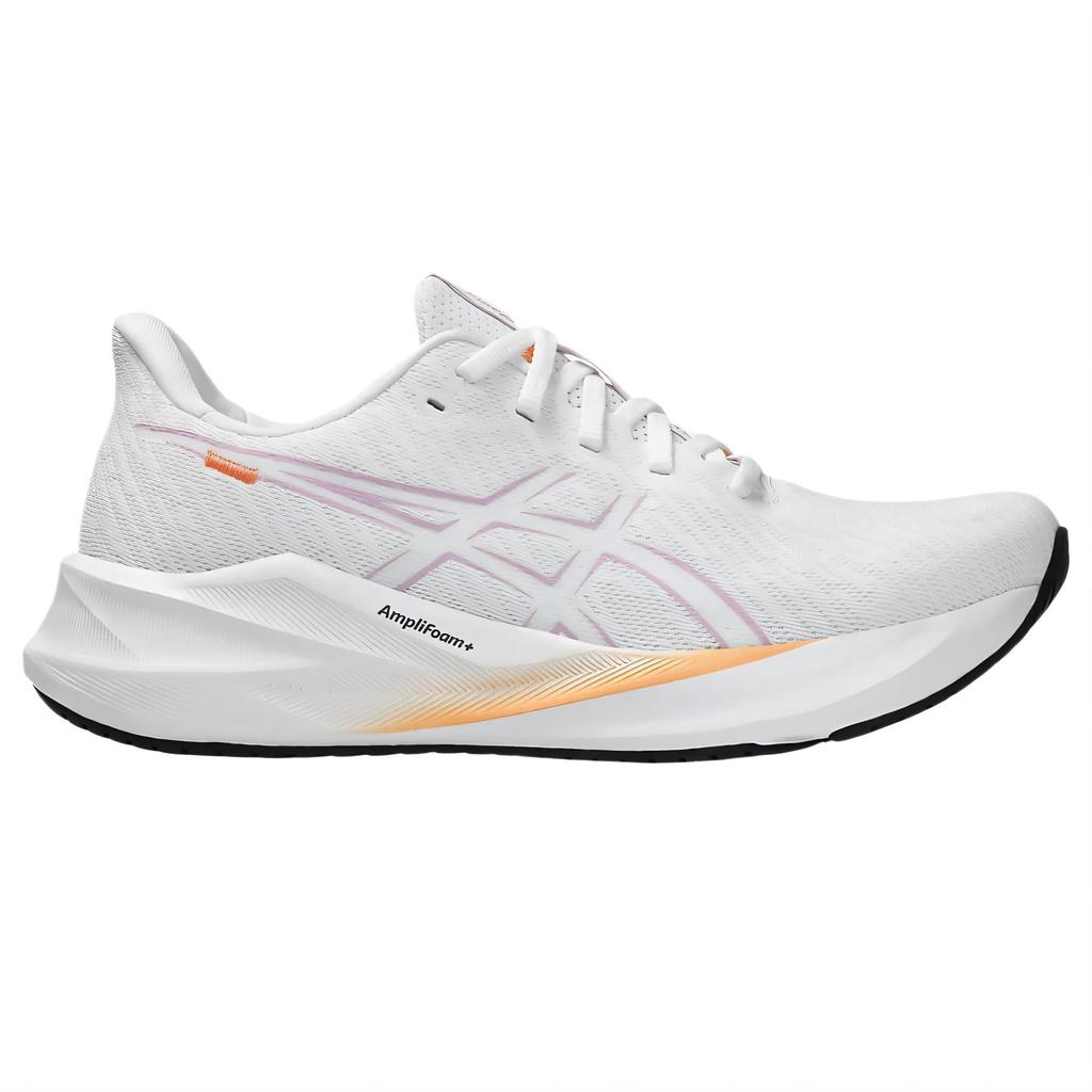 ASICS Cushioning Breathable Support Rebound Low top Running Shoes Women's White Purple 1012B775-100