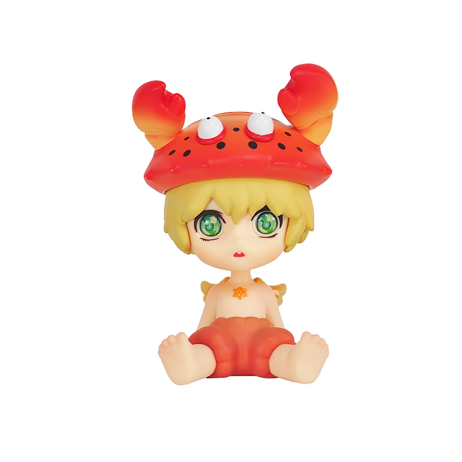 

YMY 12 Созвездий Фигурка Милая Кукла с Крыльями Кукла Нендороид Новый Подарок для Мальчиков и Девочек 7-10 см Года (Краб)