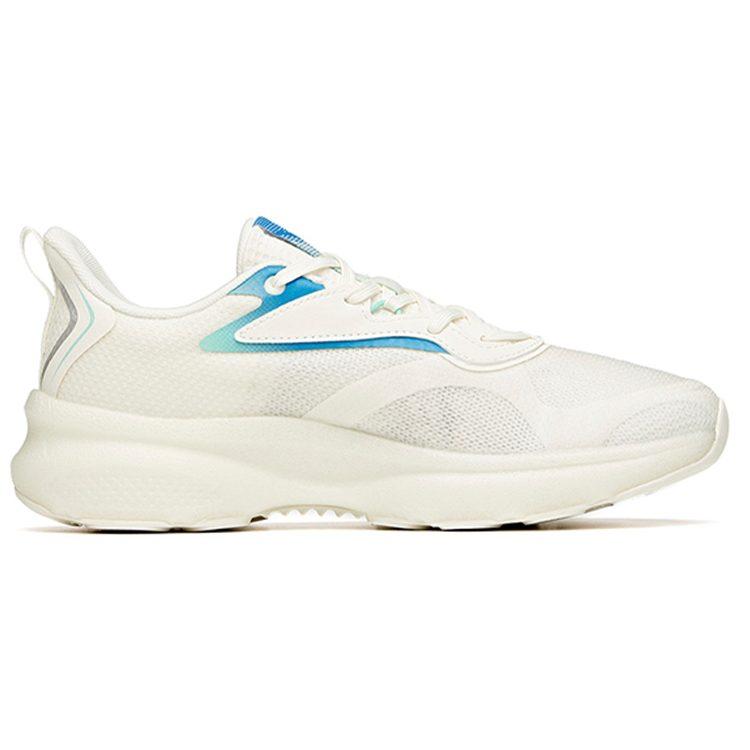 Anta Cushioning Slip Resistant Abrasion Resistant Breathable Low Top Running Shoes Men's White Blue 112125520-4