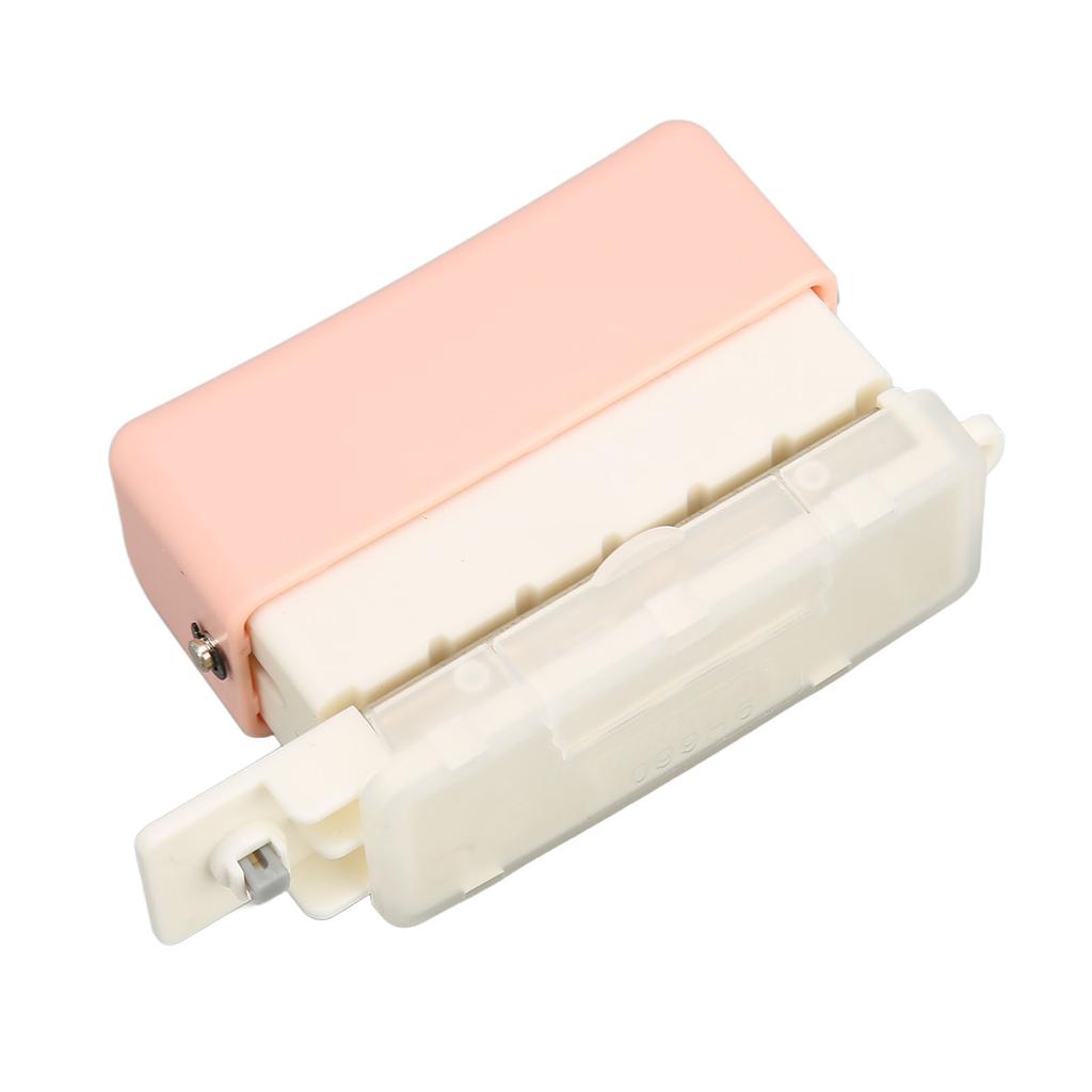 6 Hole Paper Puncher Portable Cute ABS Manual 7mm Punching Depth Desktop Punch Puncher for