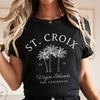 St. Croix Shirt, US Virgin Islands, Saint Croix Caribbean T-shirt, Unisex