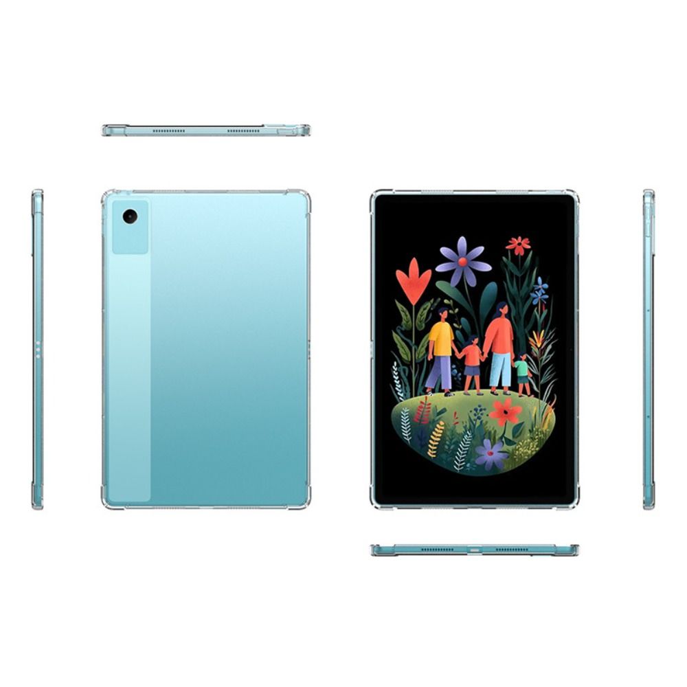 New TPU Tablet Case Transparent Shockproof TB365FC Tablet Cover Soft Ultra-thin Back Cover