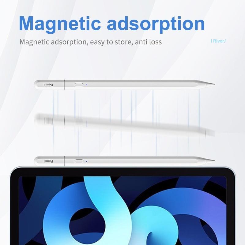 Stylus Pen For Apple Pencil With Led Power Palm Rejection Touch Pencil For Ipad Air 11 10 9 2022 2021 2020 Ipad Capacitive Pen