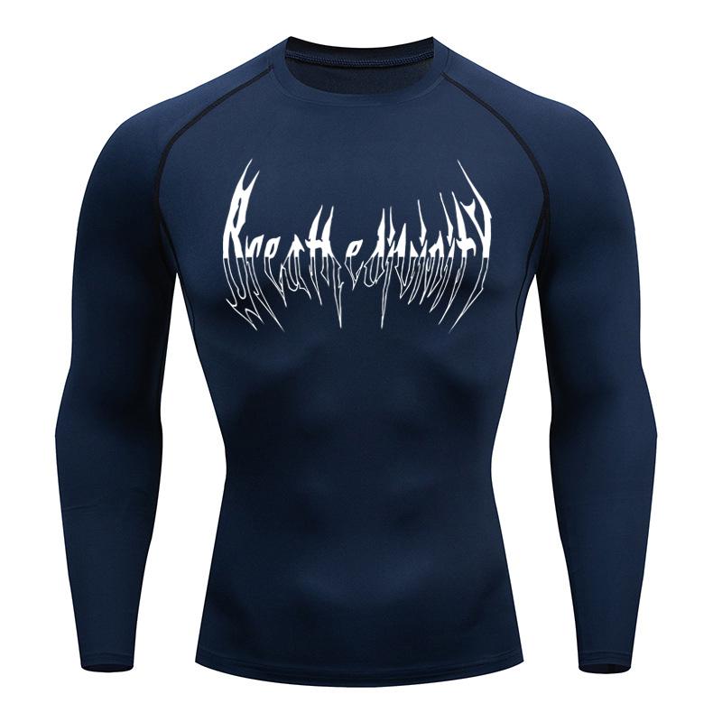 Herren Enges T-Shirt Laufen Sport Fitness Training Essentielle Sportbekleidung Schnelltrocknend Fitness Eng Sportbekleidung