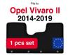 Basic Velour Floor Mats, For Opel Vivaro Ii Panel Van (2014-2019)