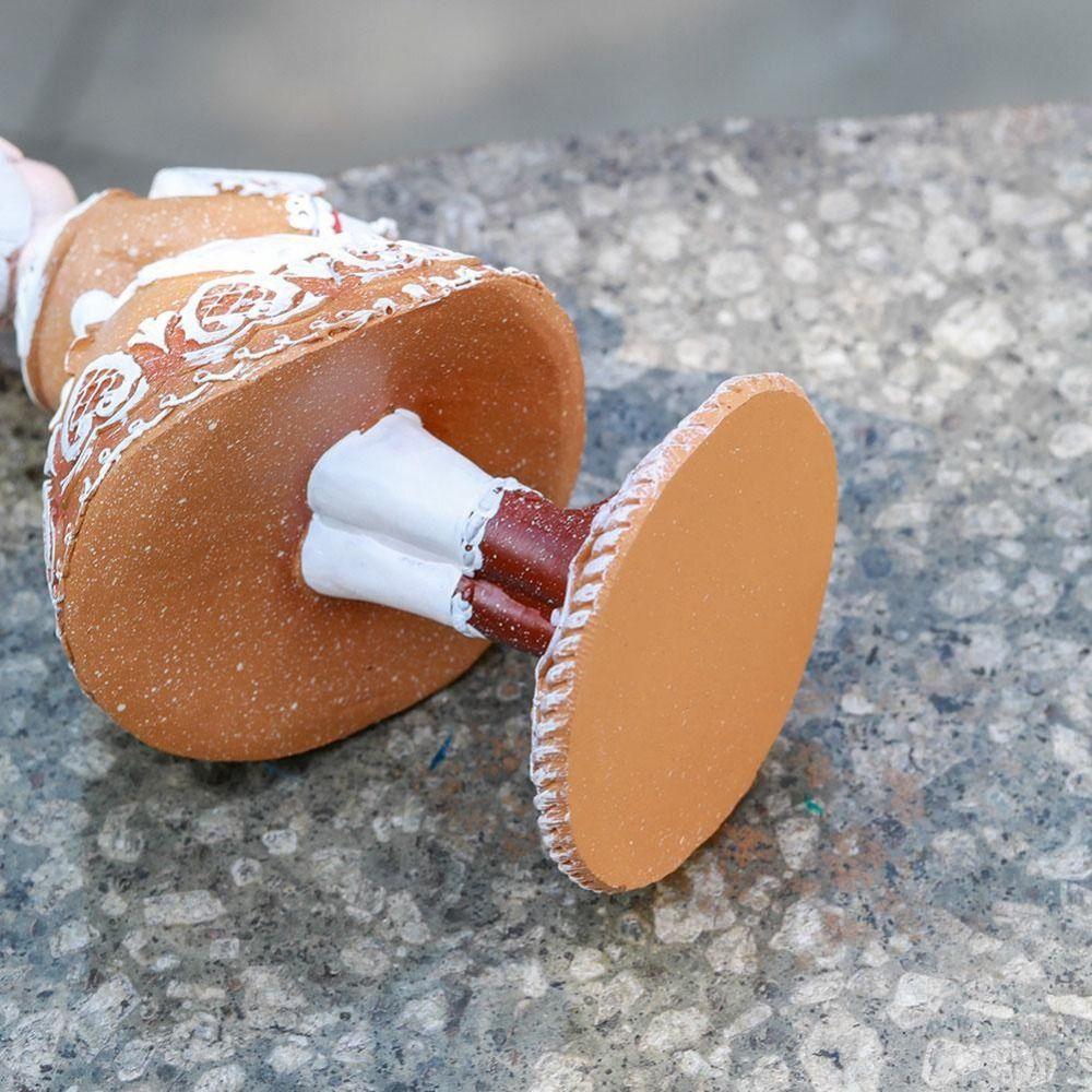 Fashion Cute Santa Claus Ornaments Cartoon Unique Resin Santa Claus Statues Exquisite Christmas Ornament Desk