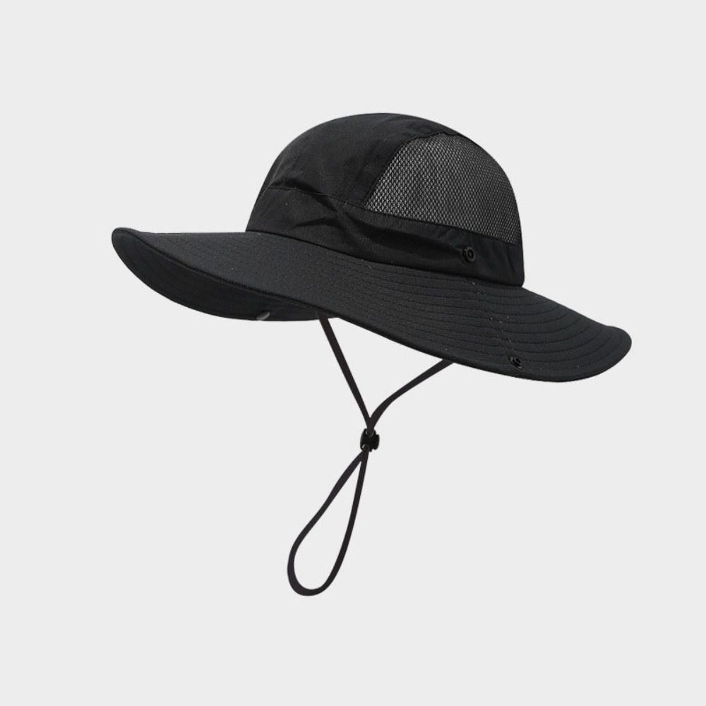 Quick-dry Men Fisherman's Hat Waterproof Hiking Cap Casual Folding Bucket Hat  Sports