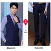 Unisex Professional Vest for Flight Attendants and Hotel Receptionists - Summer Work Uniform
