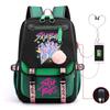 Anime Cartoon Printing High Value Student Spine Protection Schoolbag Going Out Leisure Backpack With Usb