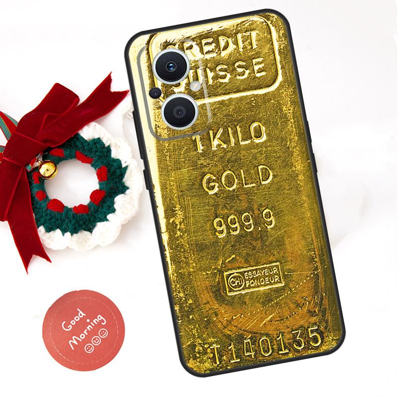 Switzerland Fine Gold Funda For OPPO Reno 13 F 14 10 11 12 Pro 12F 11F 14F 7 8 Lite OPPO Find X9 X8 X6 X5 Pro Case