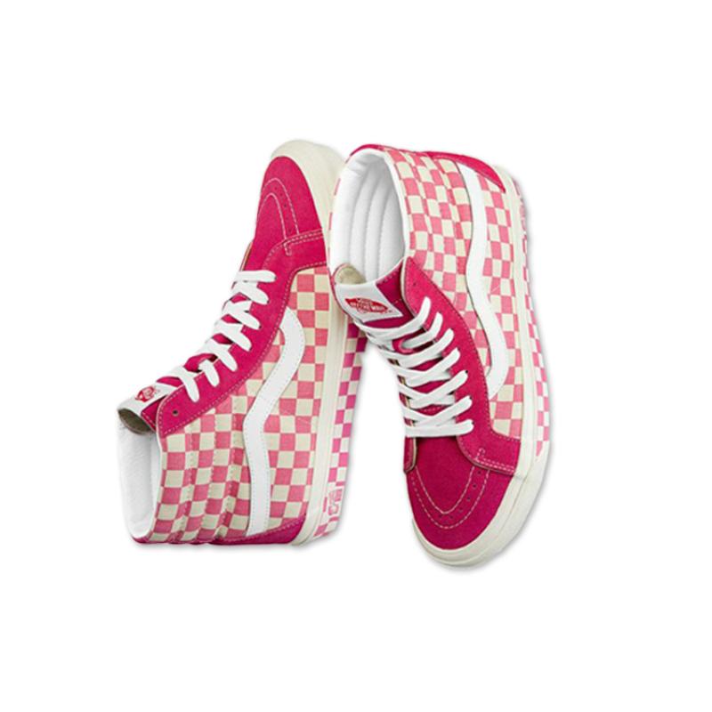 Vans Style 38 Checkerboard Pink/White Vans VN0A38GF2U9