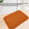 Fast Food Tray PP Rectangular Thick Slip Resistant Multi Purpose Food Service Tray for Restaurant Canteen