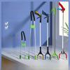 Long Handle Garbage Clipper Extended Length Pi Up Tool Sanitation Clamp for Household Cleaning Tools Garbage Abber