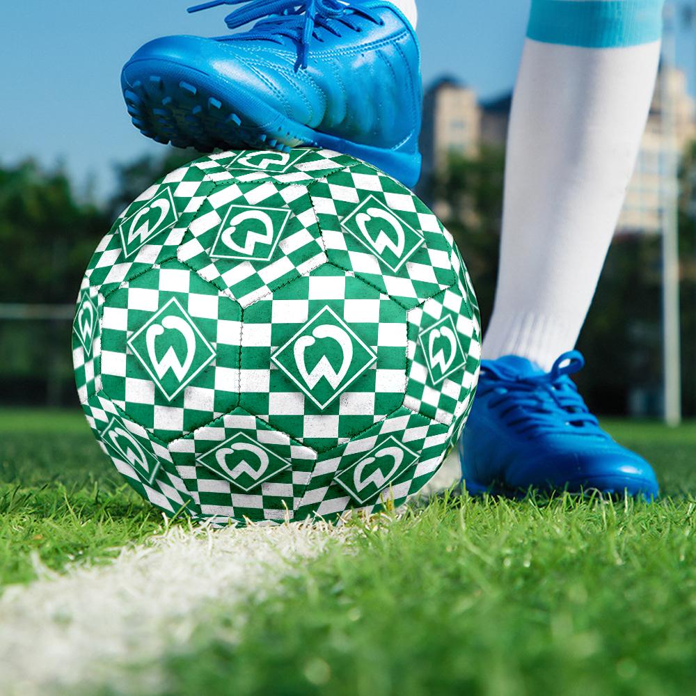 Green Bremen Emblem Size 5 Soccer Balls, Anti-Slip, Protective Football, Outdoor Sport, a Unique Gift Suitable for Him/her, Birthdays