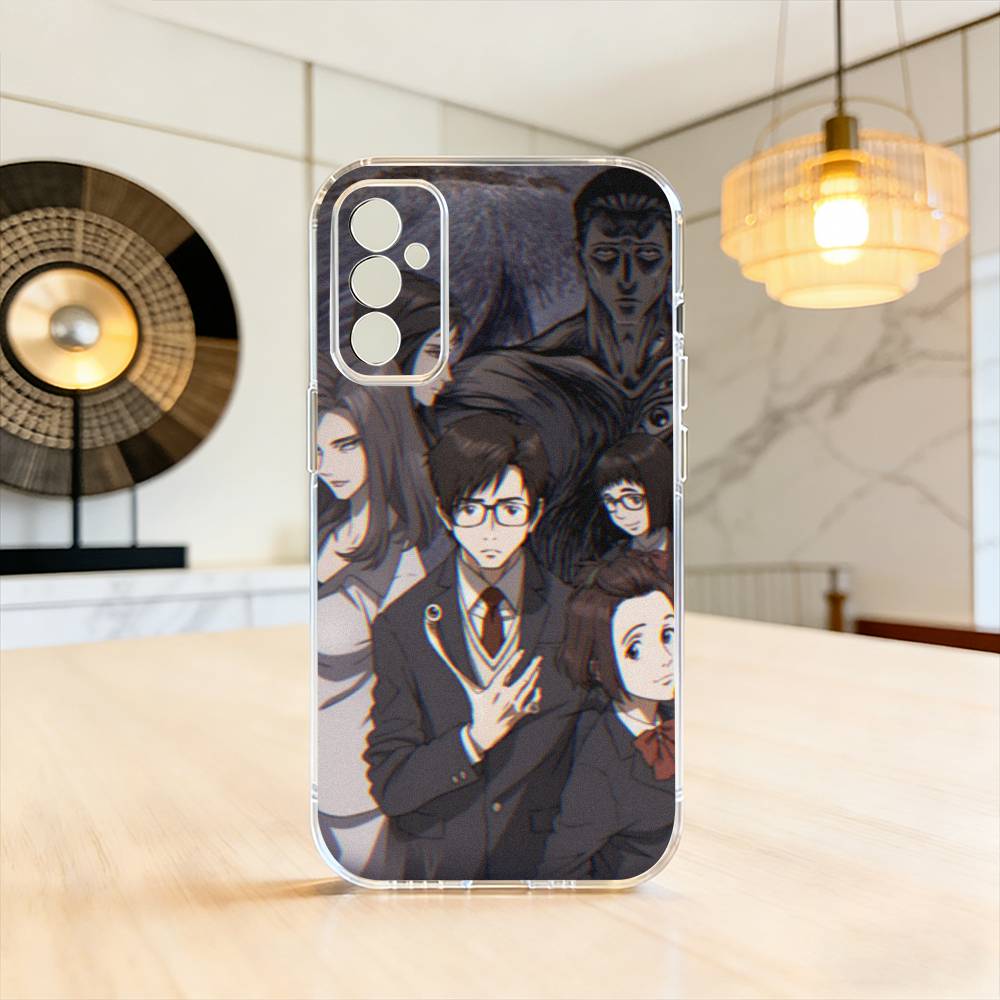 Parasyte Phone Case For SamsungA10,12,20,21S,30,31,40,50,51,52,70,71 Transparent Cover