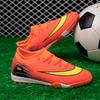 Childrens Soccer Shoes Turf Training Professional Original Society Football Boot Grass  Outdoor Sports Fast Soccer Tennis