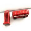 Decorative Fridge Magnets Double Deck British Bus And Telephone Box Fridge Magnet 3D Landmarks