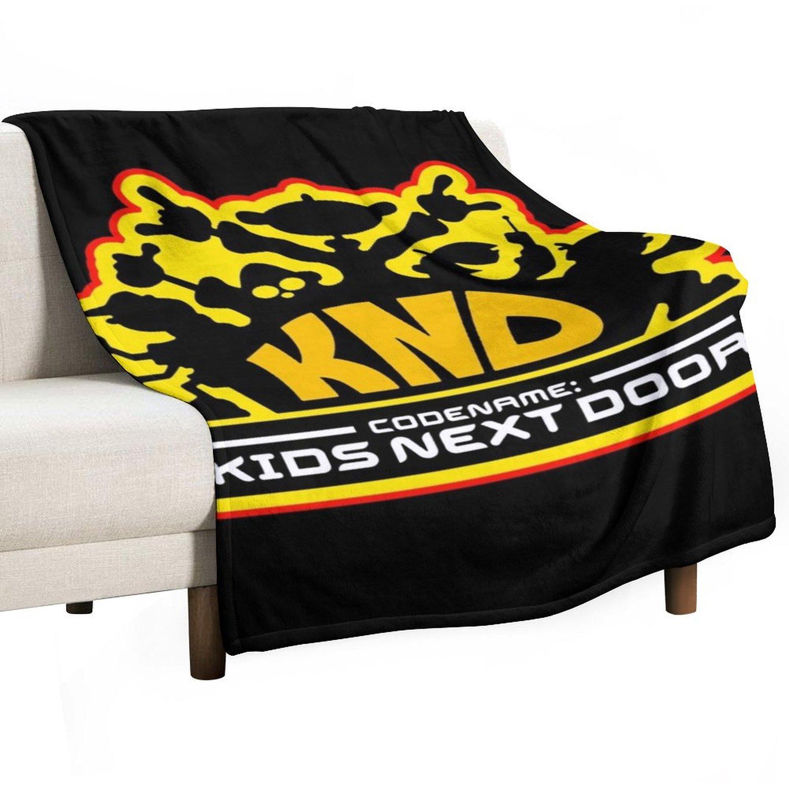Codename: Kids Next Door Throw Blanket heavy to sleep Cute Sleeping Bag Thermal Blankets 30x40in