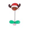Car Shaking Head Santa Claus Ornaments Center Console Instrument Panel Elk Snowman Christmas Tree Decoration Ornaments for Gift