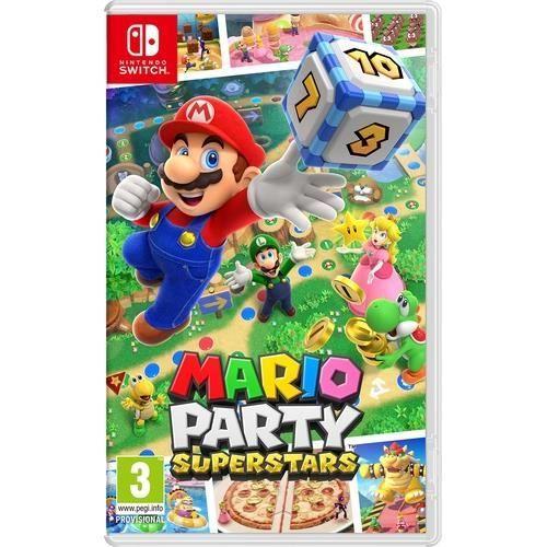 Jeu - nintendo - mario party superstars - multilingue - 1 à 4 joueurs - sortie 29/10/2021