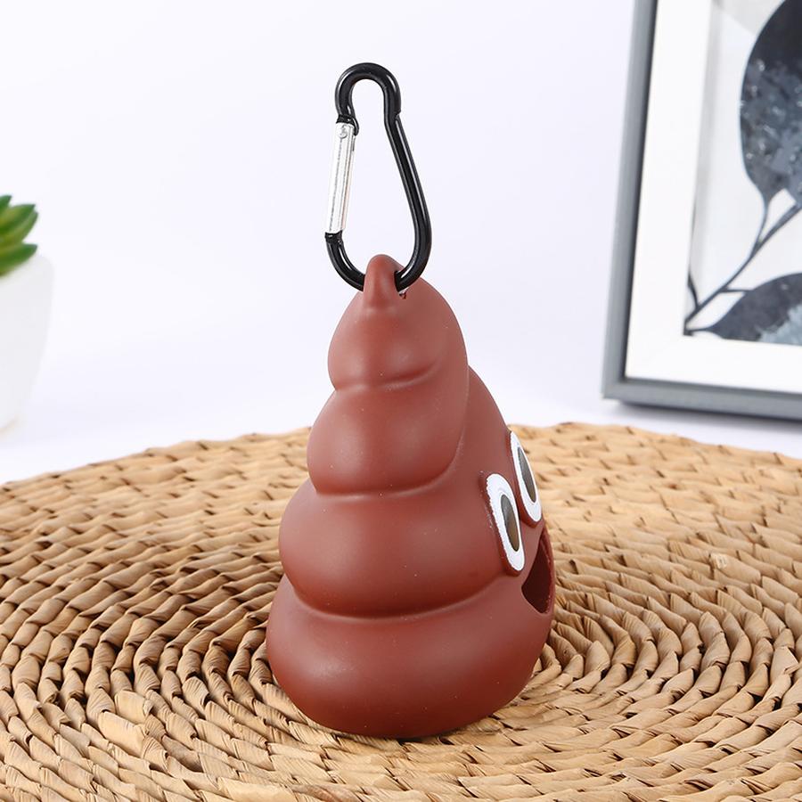 Pet Waste Bags Dispenser for Cats and Dogs, Portable Biodegradable Poop Bag Holder Organizer