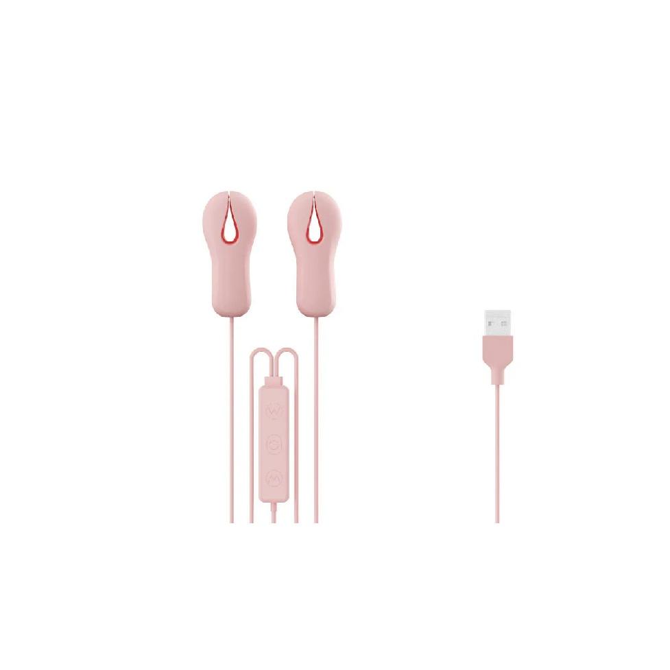 10 trybów elektryczne piersi Sex zabawki zacisk na sutek wibrator do masażu piersi para flirtowanie Bondage stymulator dla dorosłych Sex zabawki dla