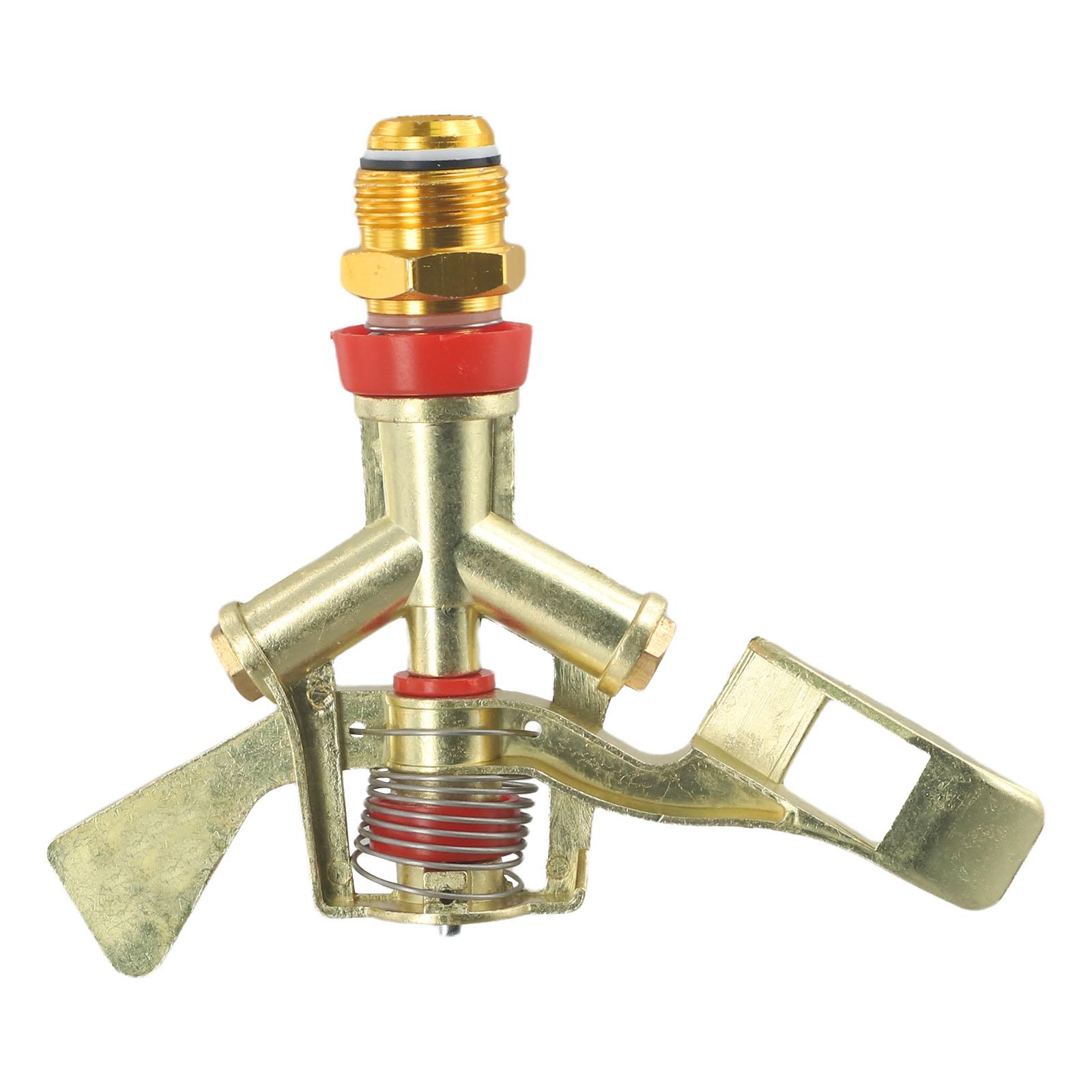 

1 Pcs Brass Adjustable Water Sprinkler Lawn Watering Garden Irrigation Spray Nozzle Garden Cleaning Accessories