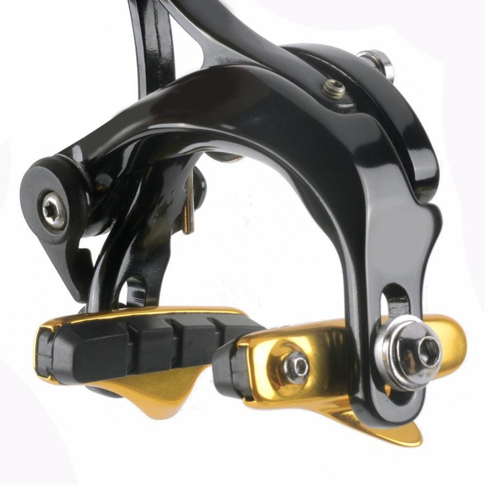1 Pair Aluminium Alloy& Rubber Brake Shoes Mountain Bike Brake Pads  for Road Bike,Mountain Bike