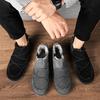 Men's Trendy Plus Velvet Snow Boots Comfortable Cold-proof Sports Casual Shoes Outdoor Footwear Thickened Warm Male Cotton Shoes