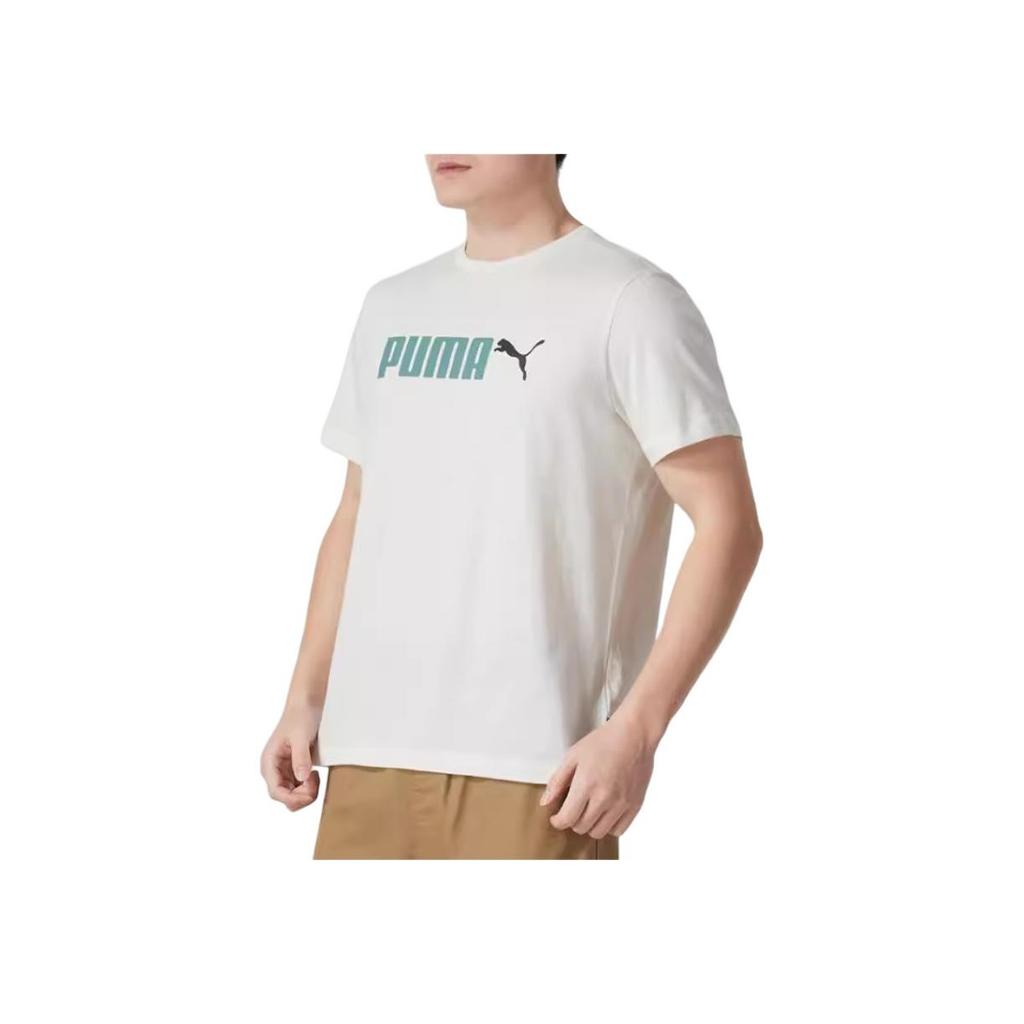 New PUMA Sports Life Collection T Shirt Men's White 691341-87