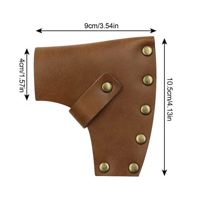 Axe Holster Practical Durable Axe Leather Case Hunting Cover Durable Blade Protection Outdoor Camping Tomahawk Holder