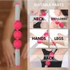 3 Balls Muscle Massage Roller   Stick Body Massage Relaxation Muscle Roller Stick