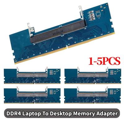 1-5PCS SO-DIMM To PC DIMM Card Laptop To Desktop DDR4 Connector Card Memory Stick 3200/2666/2400/2133MHZ RAM Converter Adapter