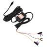 3-Wire 12V~24V to 5V3A USB Power Cord Three Line Car Driving Recorders Voltages Stepdown Line for Car Truck Ship