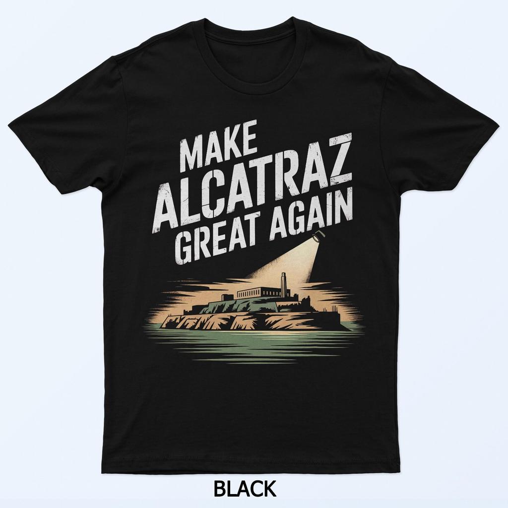 Heropen Alcatraz Grappig Alcatraz 2025 T-shirt