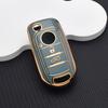 3 Buttons TPU Flip Car Key Case Cover Fob with Keychain for FIAT Tipo Toro Nuovo Freedom 500X Doblo Argo Grazie - Anti-Scratch