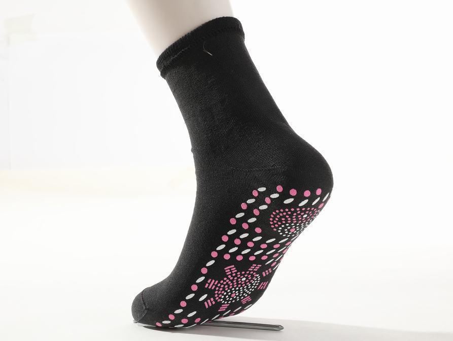 

Носки с подогревом и самонагреванием для мужчин и женщин - Wormwood Health Care для зимнего сна и защиты от холода чёрный