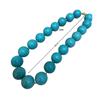 New Medieval Vintage Ethnic Wind 20M Large Turquoise Necklace Women'S Jewelry Turquoise Retro Neck Necklace
