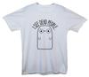 I See Dead People Cartoon Ghost Printed T-Shirt
