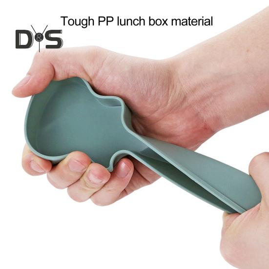 3 sztuk/zestaw zastawa stołowa zestaw sztućców piknikowych Food Grade mała wysoka wytrzymałość łyżka kempingowa widelec zestaw pałeczek