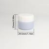 2Pcs 5ml Empty Nail Patting Gel Jar – Portable Plastic Container for Nail Polish, UV Glue, and Manicure Accessories