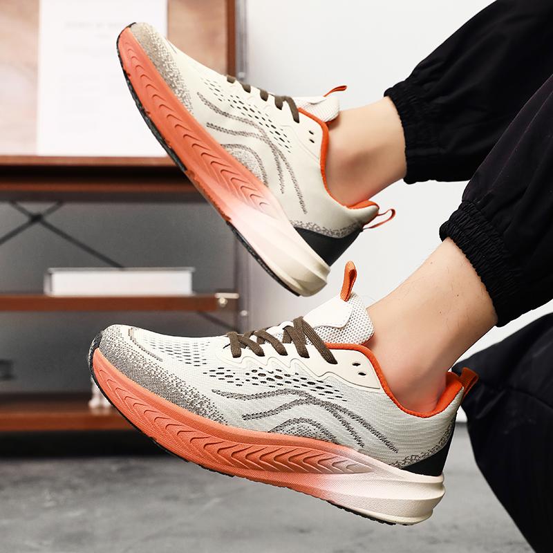 Mens Running Shoes Breathable Lightweight  Non-Slip Durable Comfortable Soft Casual Outdoor   Big Men Sports Shoes