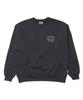 BEN DAVIS Lowride Embroidered Sweatshirt Charcoal