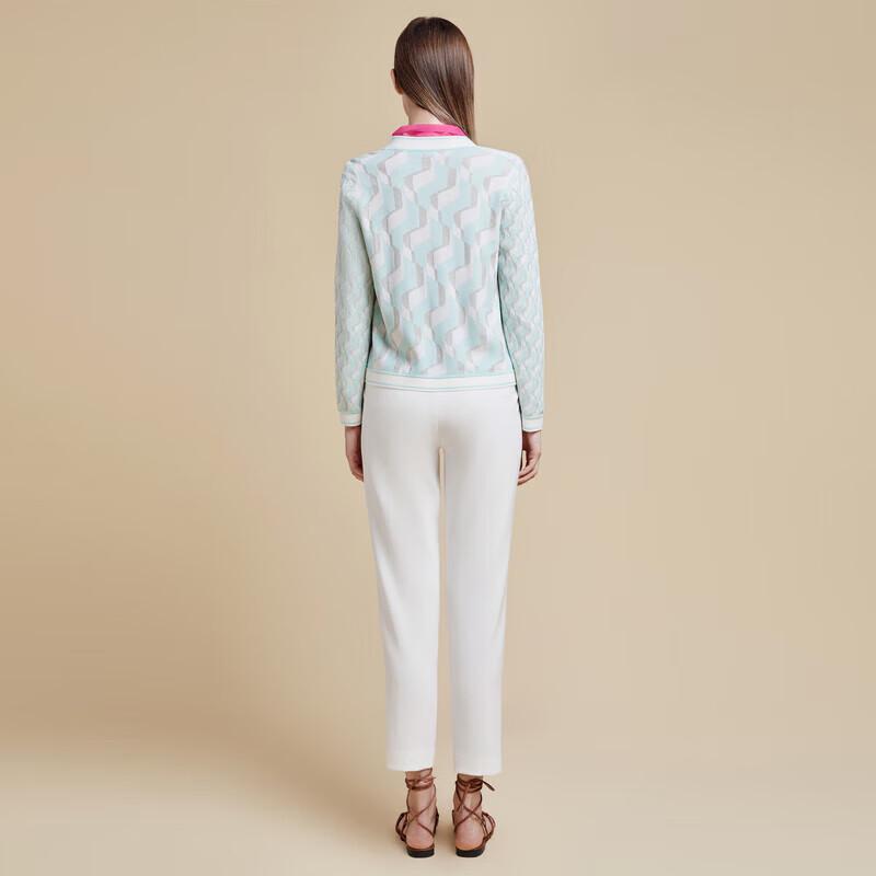 PORTS Women's Printed Knit Cardigan