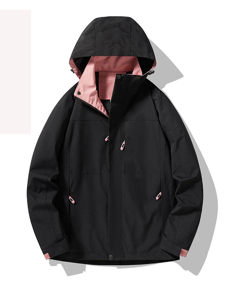 Jackets Spring and Autumn Outdoor Punching Jacket Men and Women Waterproof Breathable Windproof Mountaineering Couple Jacket Personalized Clothes