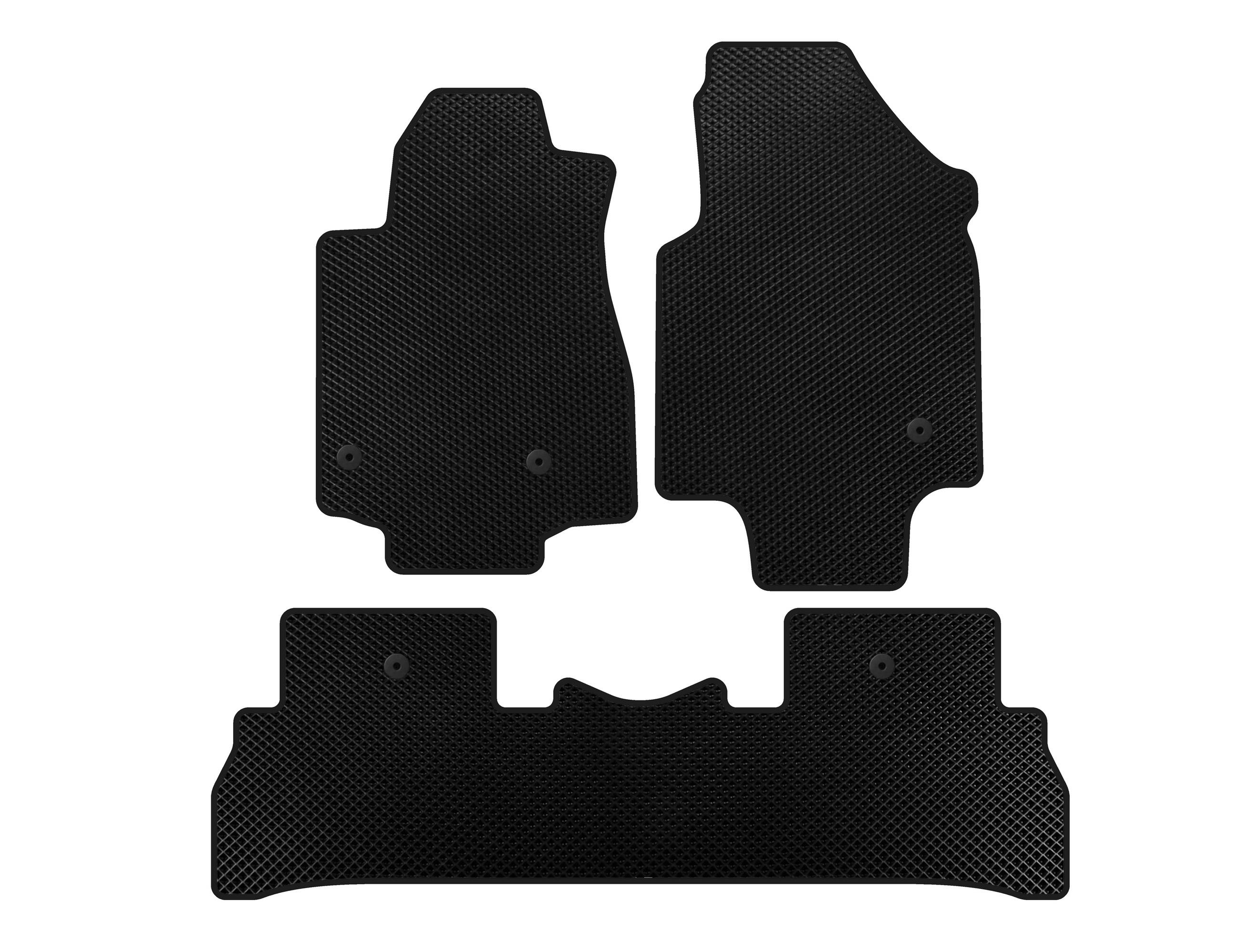

EVA mats (2008-2012, 7-seater, Black) for Honda Pilot