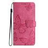 For iPhone 17 Pro Max Case Butterfly Design Flip Wallet Leather Phone Cover Skin-Touch
