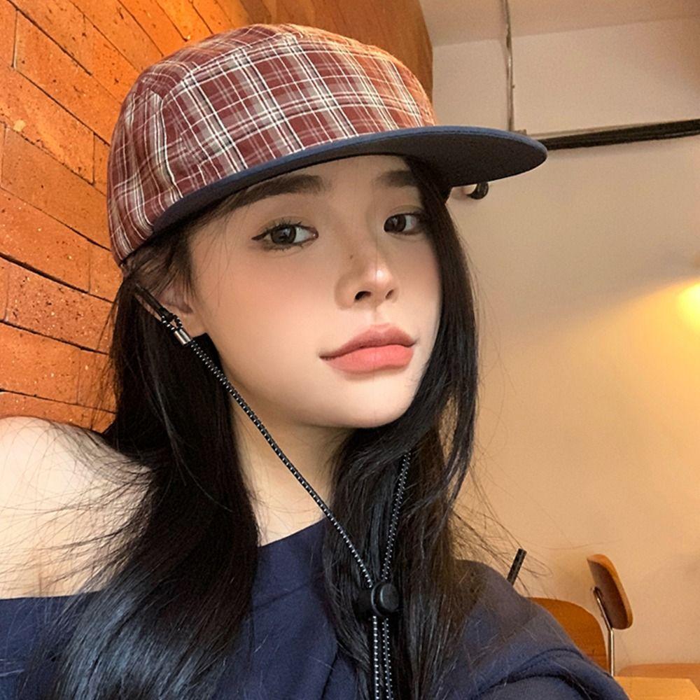 Thin Baseball Cap Soft Top Sun Hat New Duckbill Cap  Women