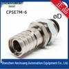 Brand New PISCO CPSE7M-6 & CPSE3M-4 Bulkhead Connectors