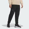 Adidas Lounge Knitted Sweatpants Men's Black Moderate Cuffed Pants IP4984